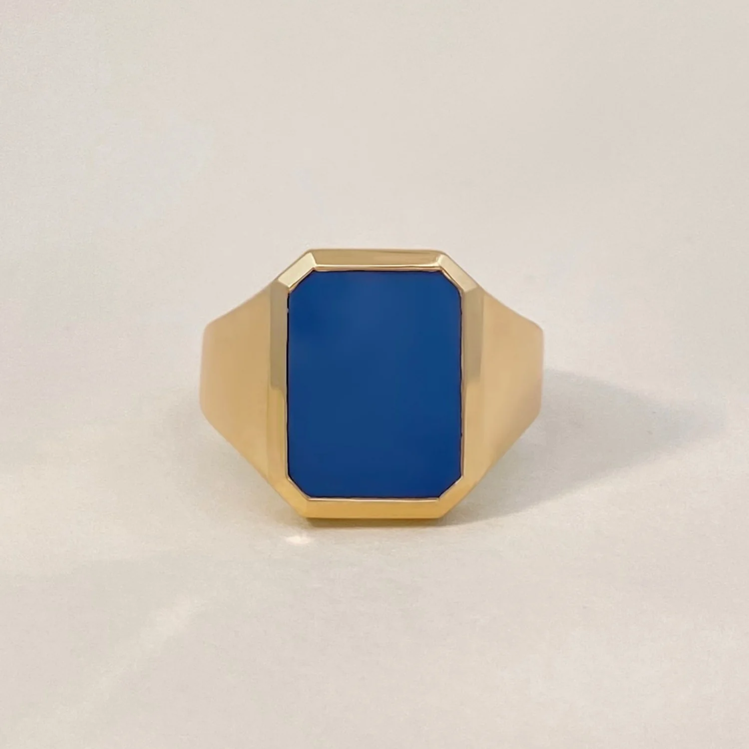 Agate Signet Ring