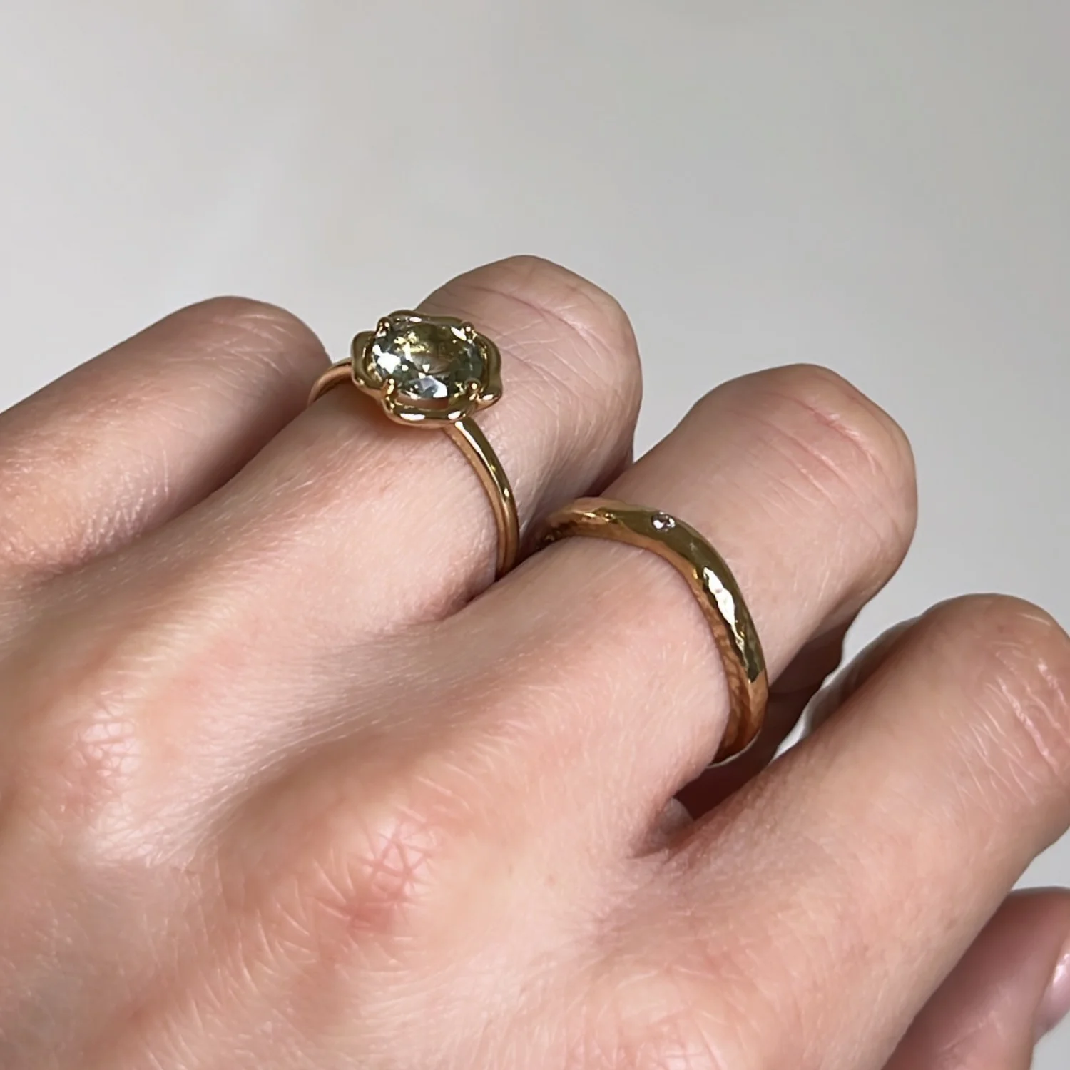 Amethyst Flower Ring - Image 4