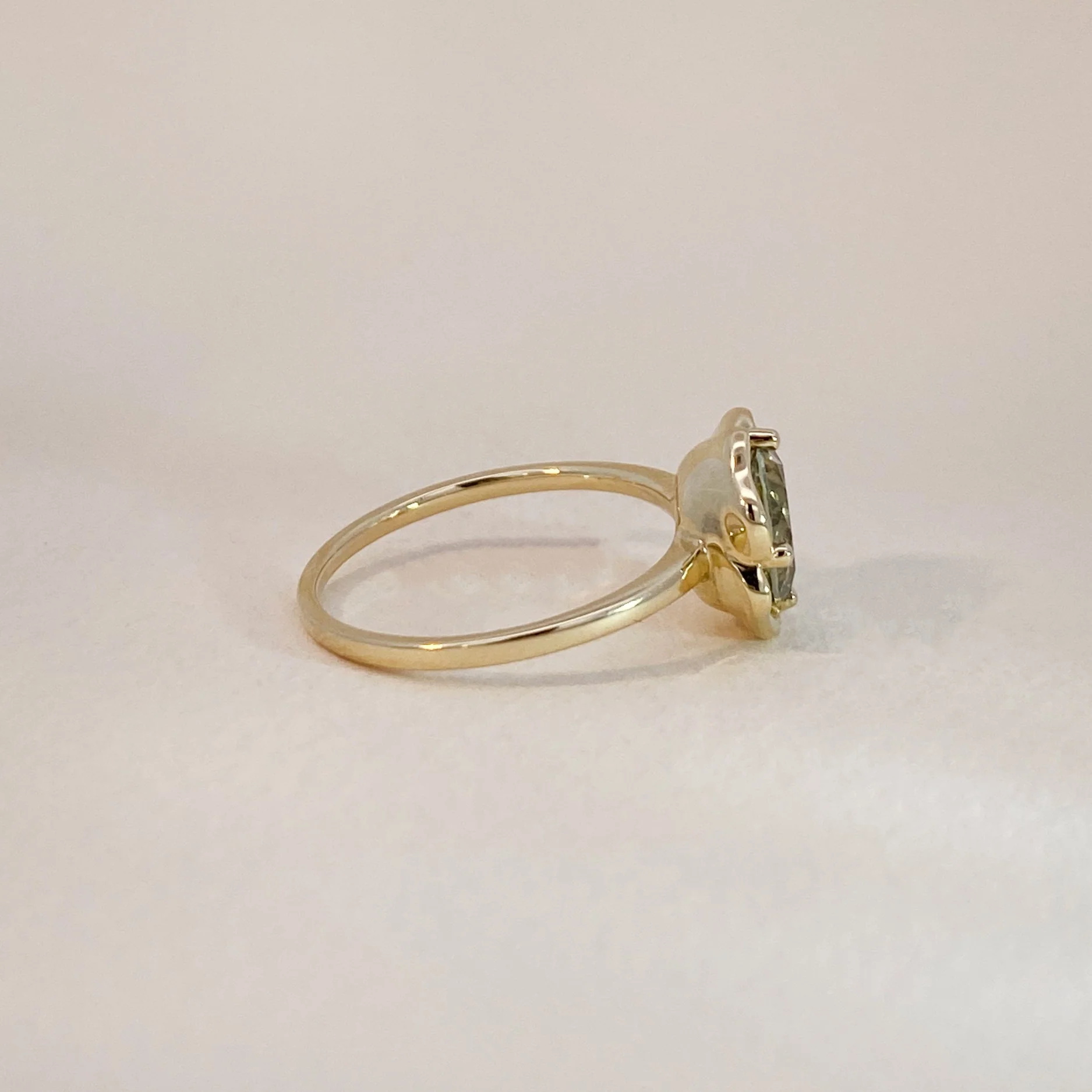 Amethyst Flower Ring - Image 5