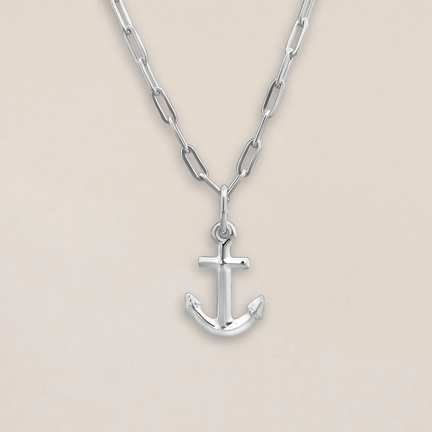Anchor Charm Silver - Image 3