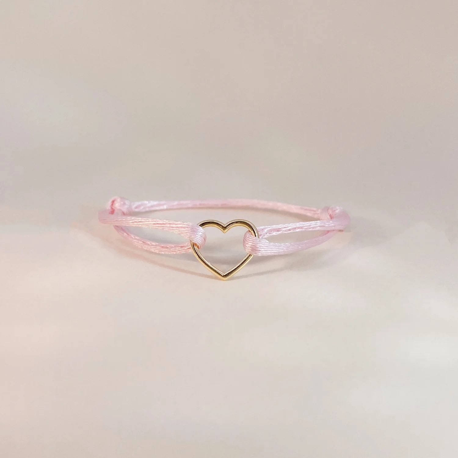 Baby Love Charm Satin Bracelet