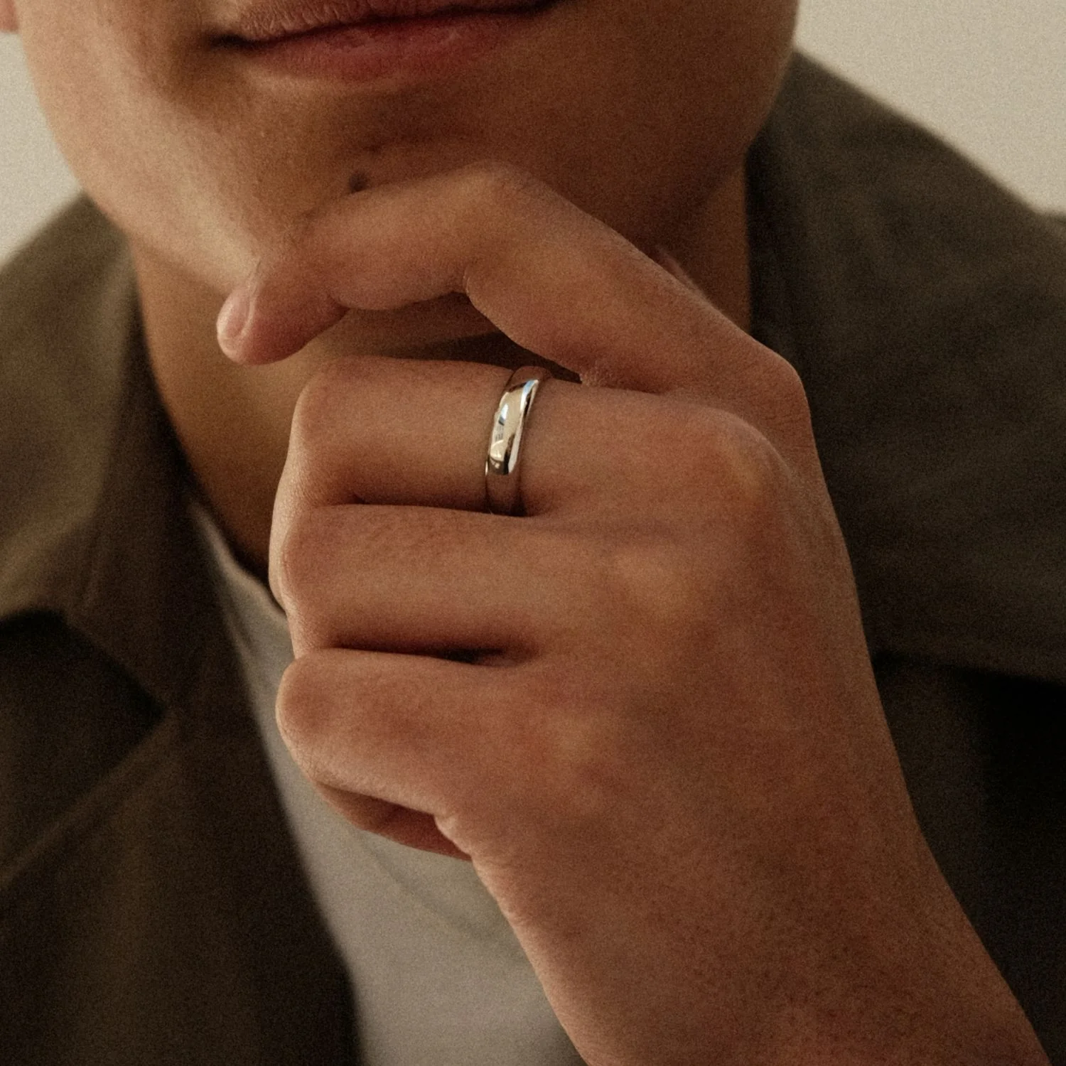 Band Ring Silver - Image 2
