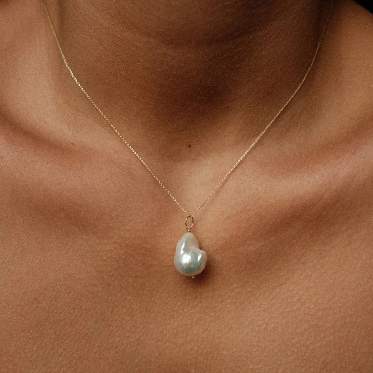 Baroque Pearl Pendant - Image 2