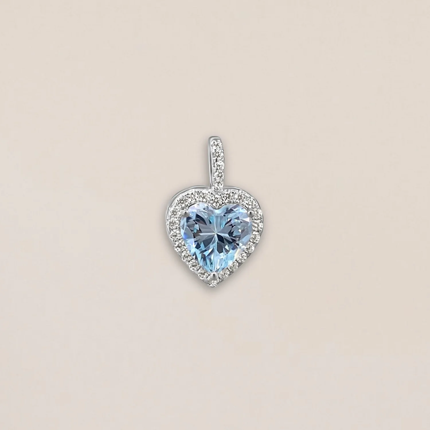 Blue Heart of the Ocean Pendant