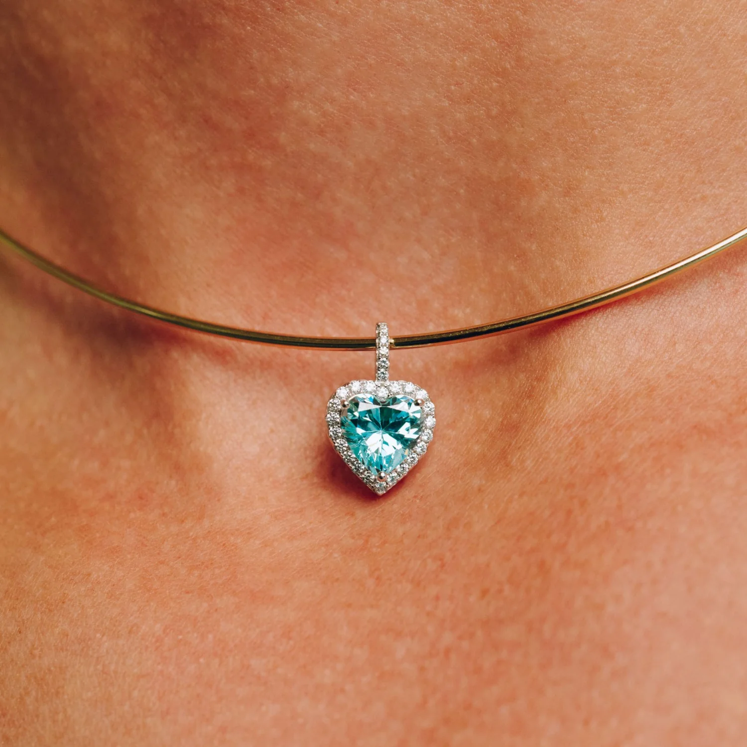 Blue Heart of the Ocean Pendant - Image 6