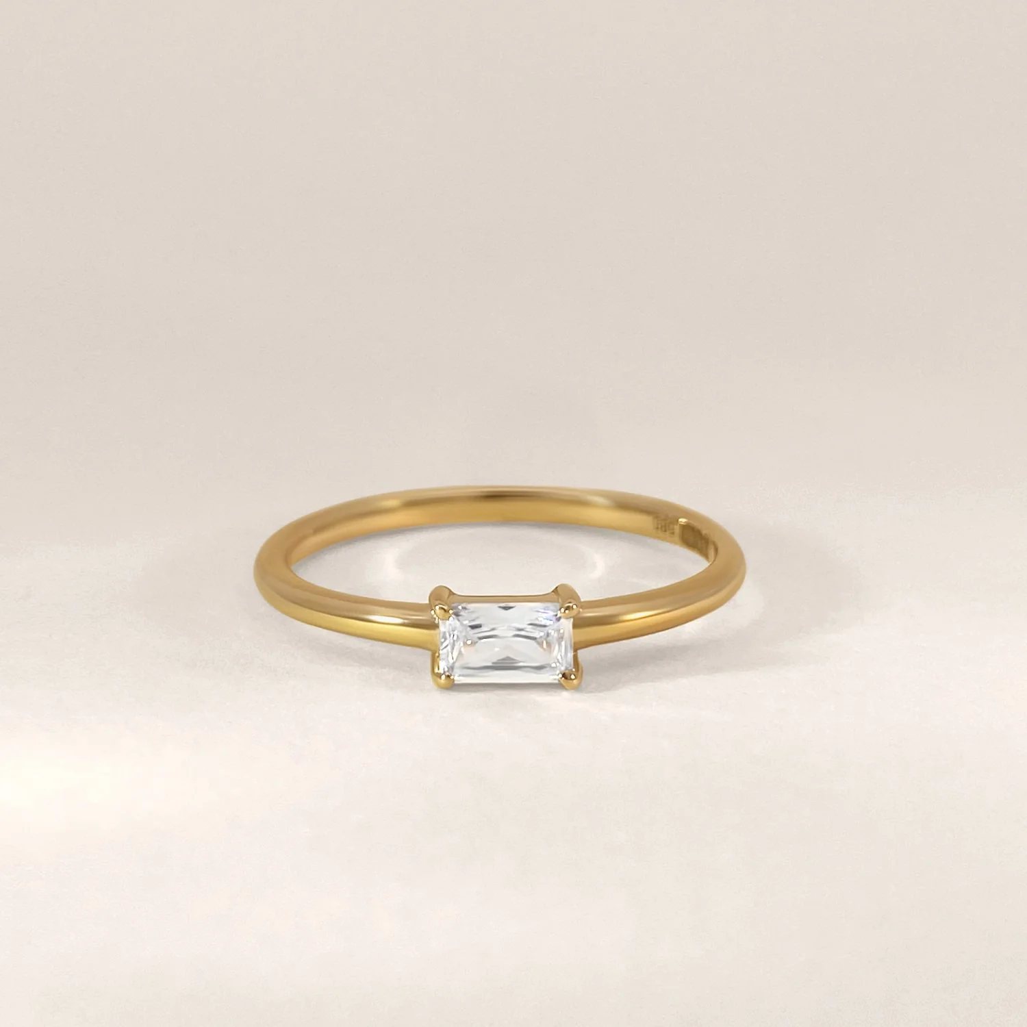 Bold Baguette Ring