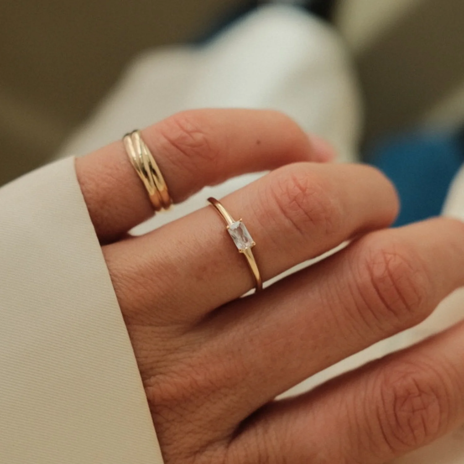 Bold Baguette Ring - Image 2