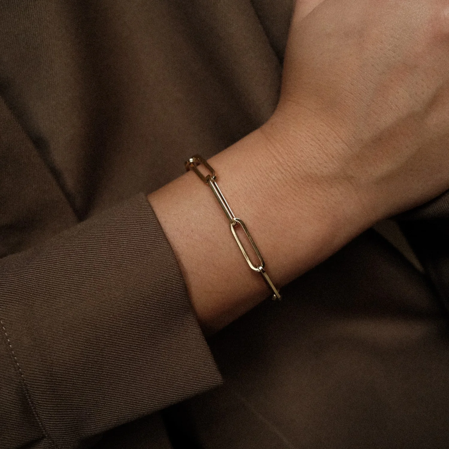 Statement Paperclip Bracelet - Image 5