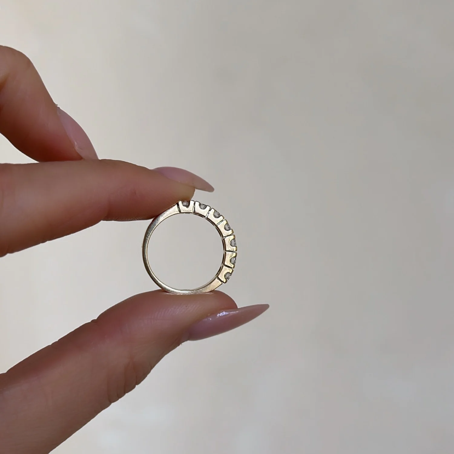 Bold Oro Diamond Row Ring - Image 7