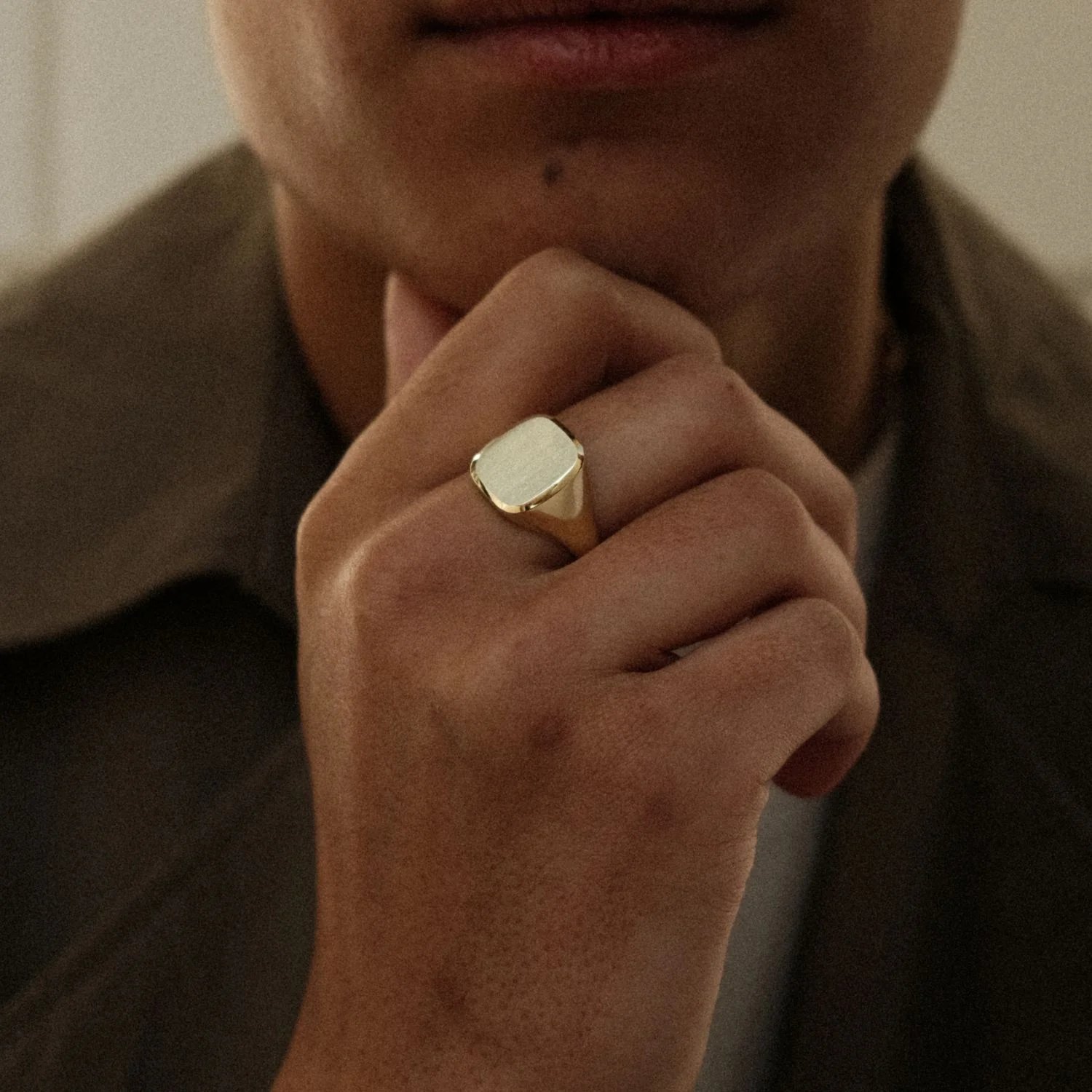 Bold Signet Ring - Image 3