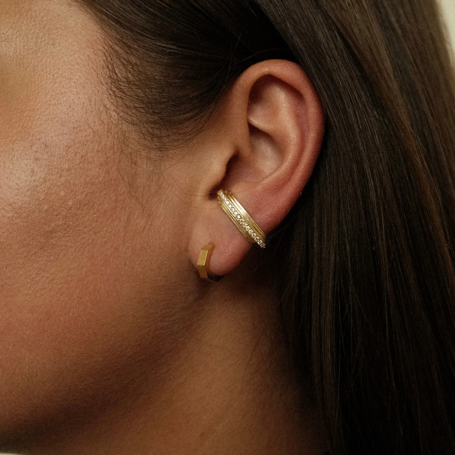 Bold Suspender Earring - Image 2