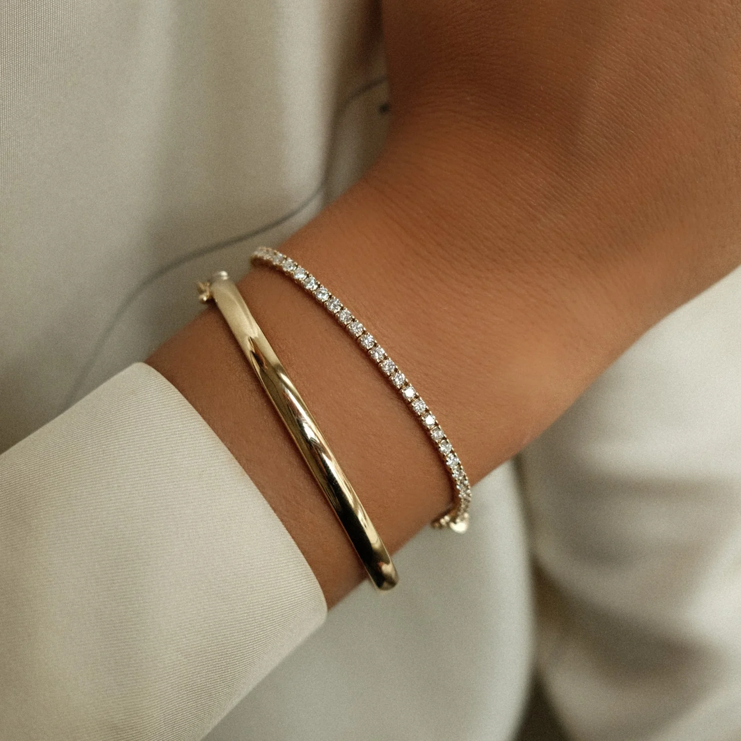 Bold Tennis Bracelet - Image 4