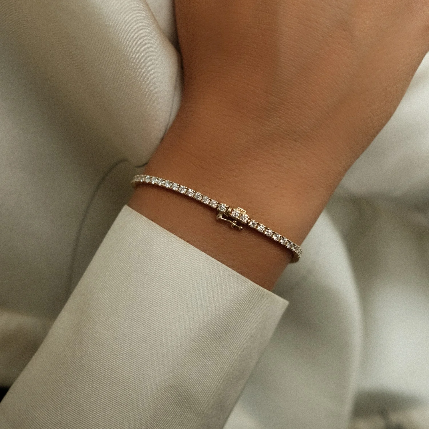 Bold Tennis Bracelet - Image 5