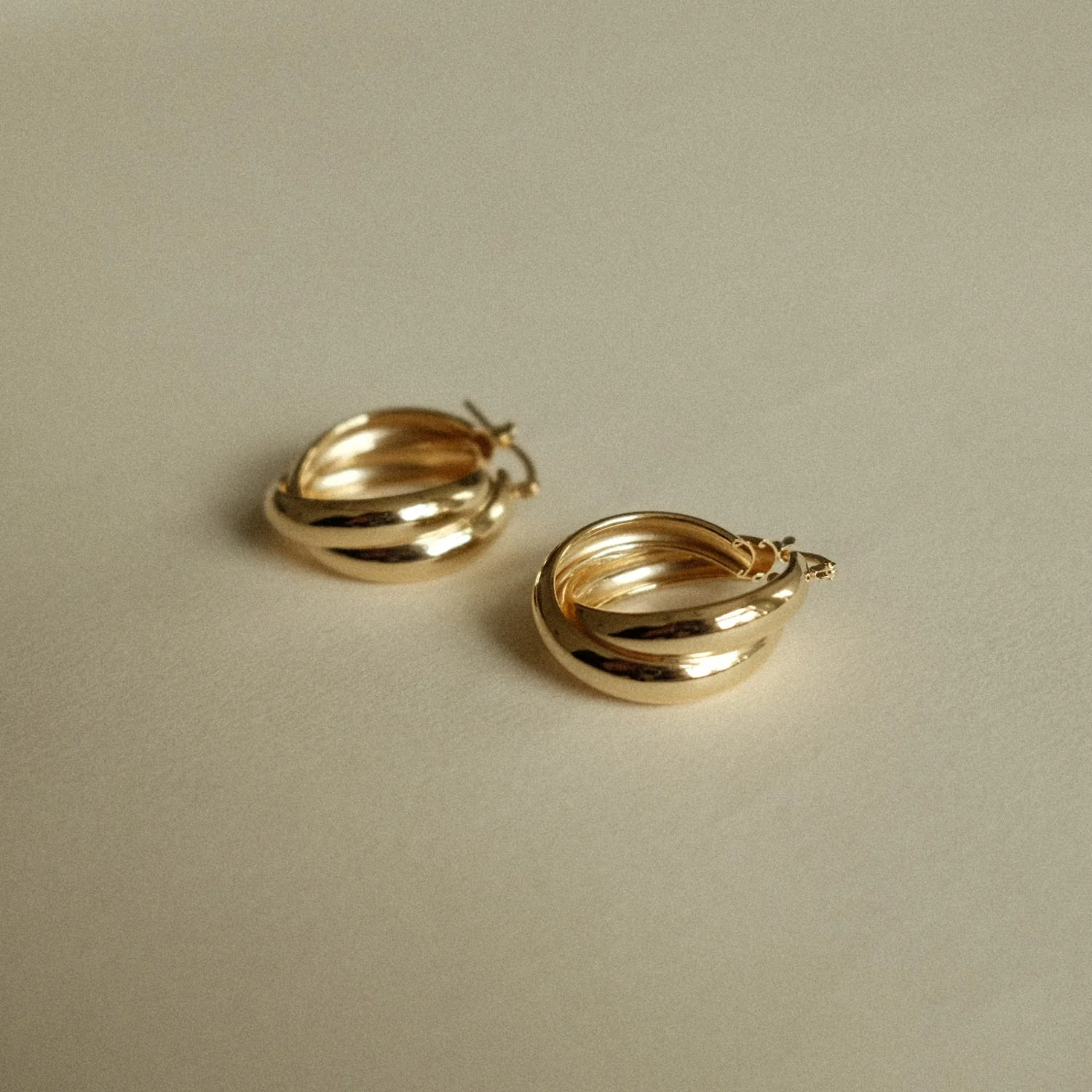 Bold Twist Hoops - Image 3