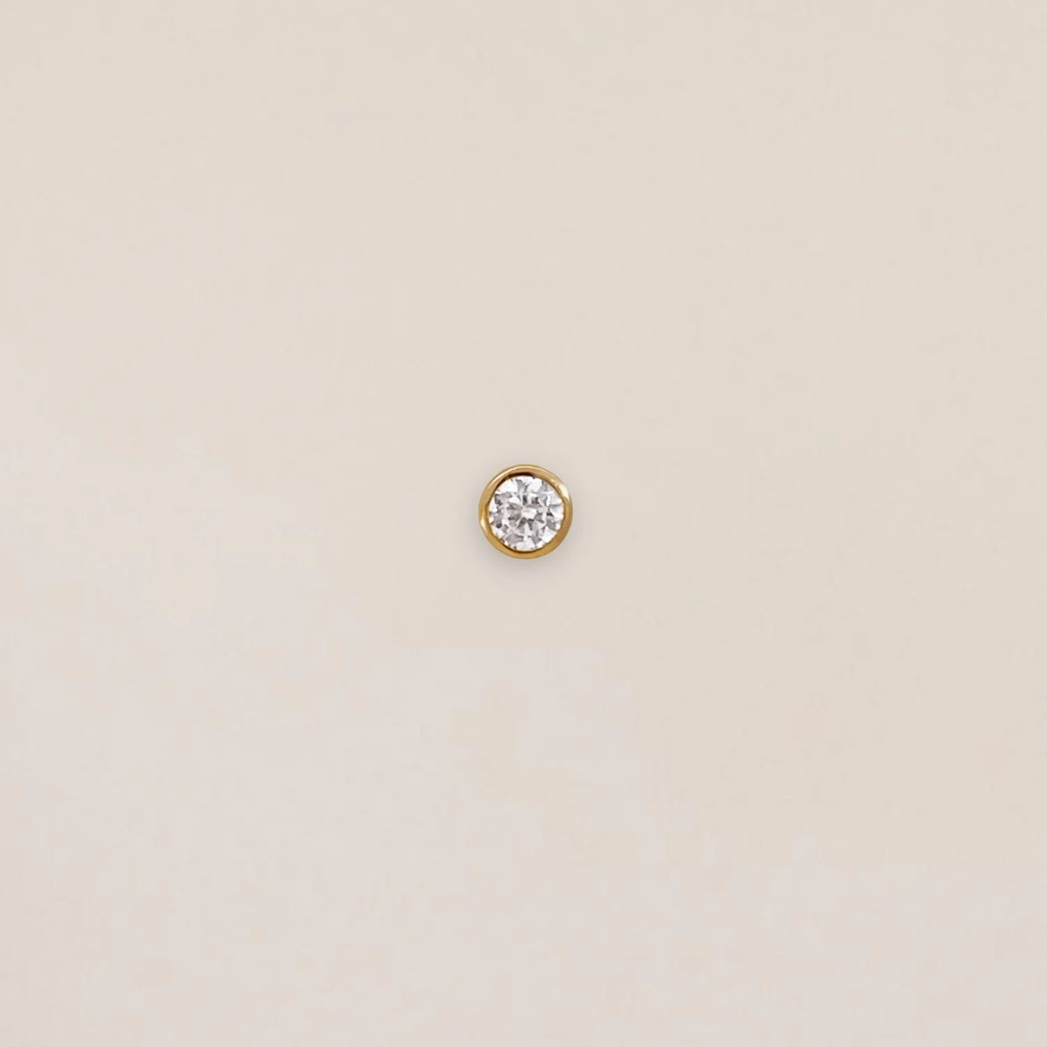 Brilliant Bezel Piercing