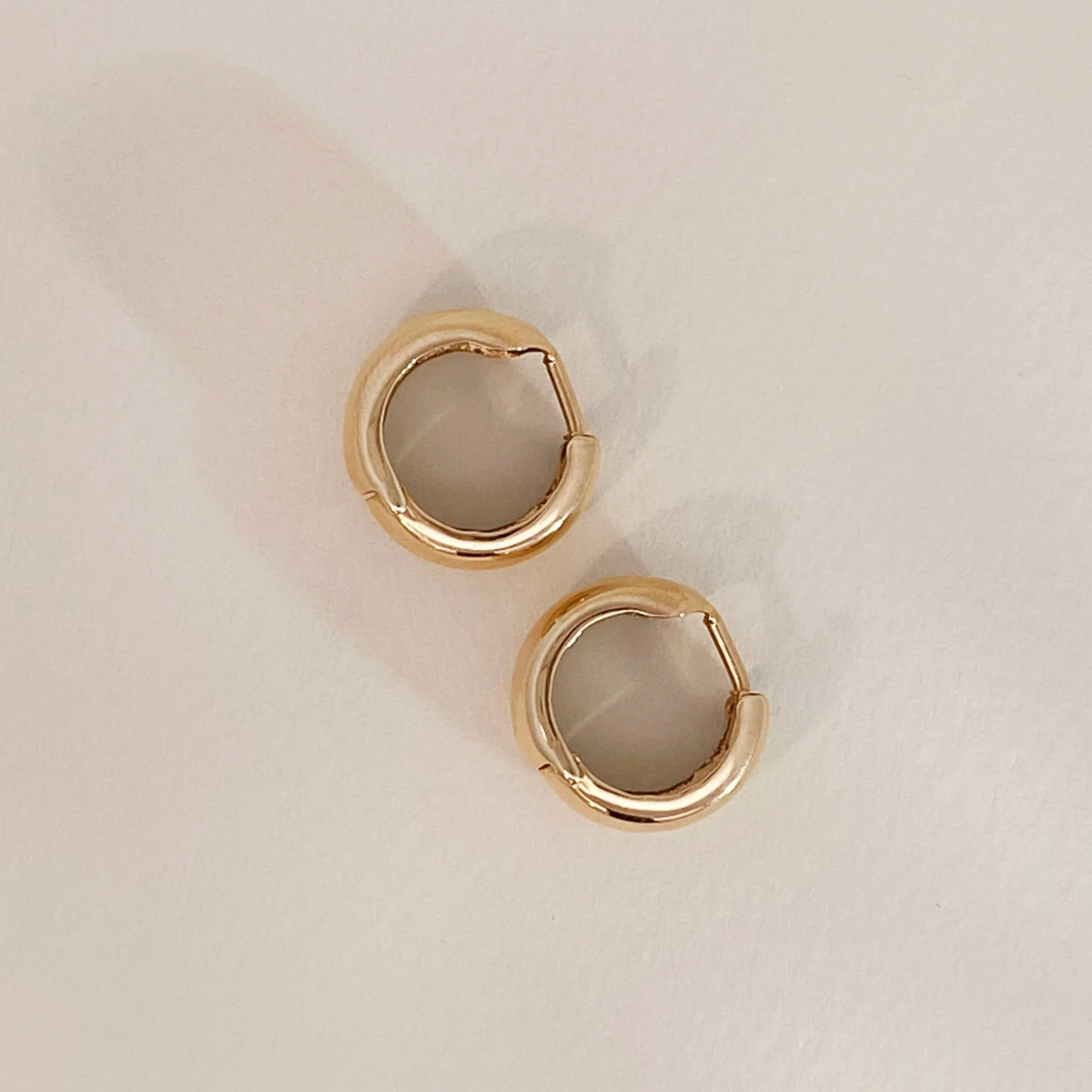 Chubby Golden Hoops - Image 4
