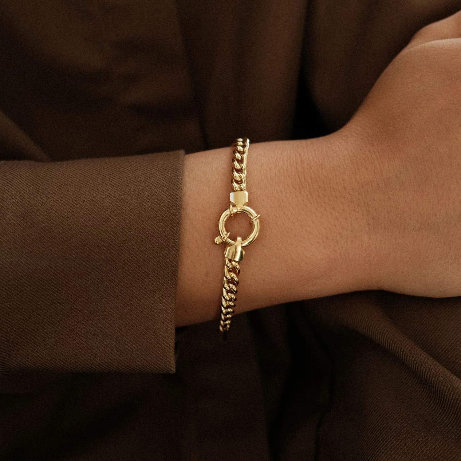 Chunky Gourmet Bracelet with Springlock - Image 2