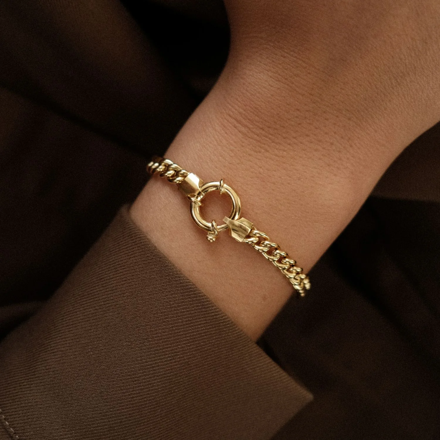 Chunky Gourmet Bracelet with Springlock - Image 3