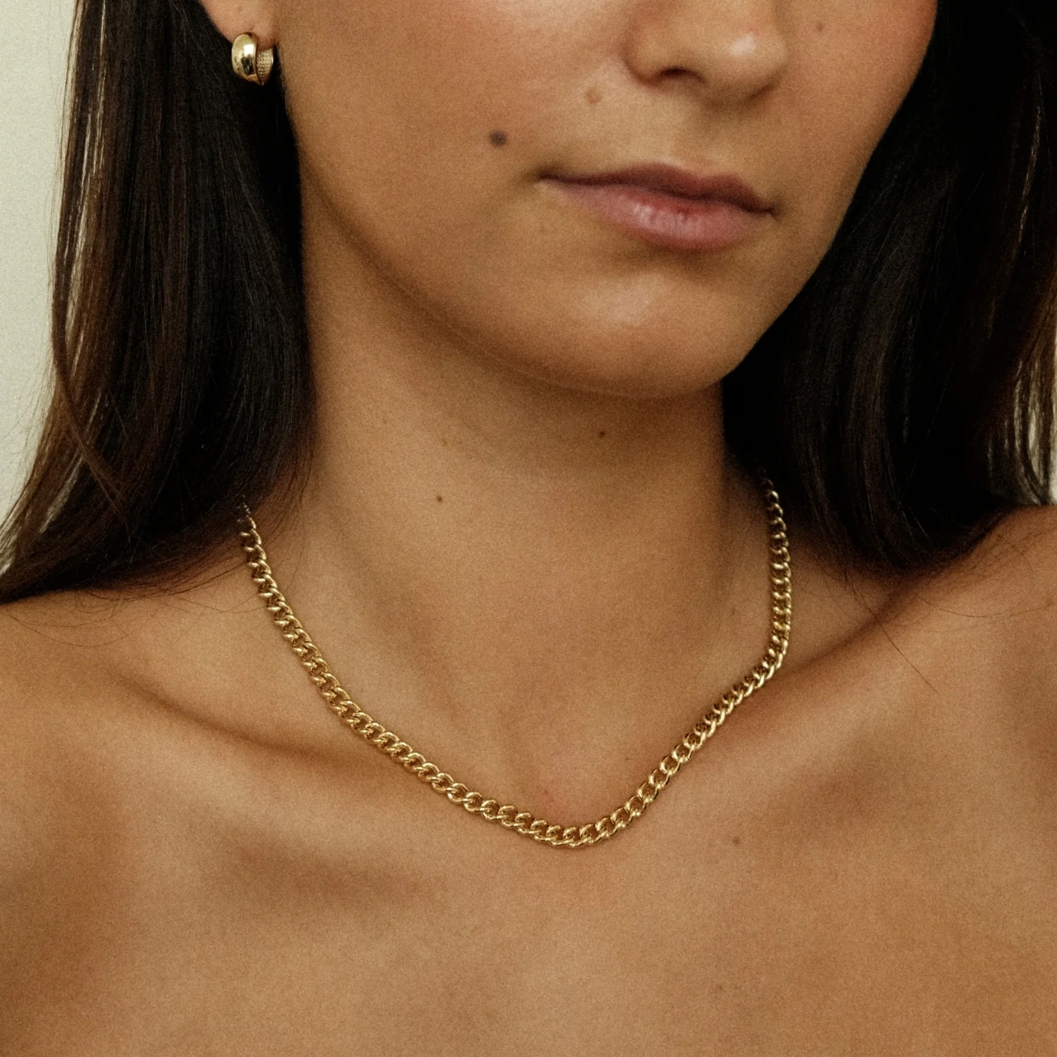 Chunky Gourmet Link Necklace - Image 2
