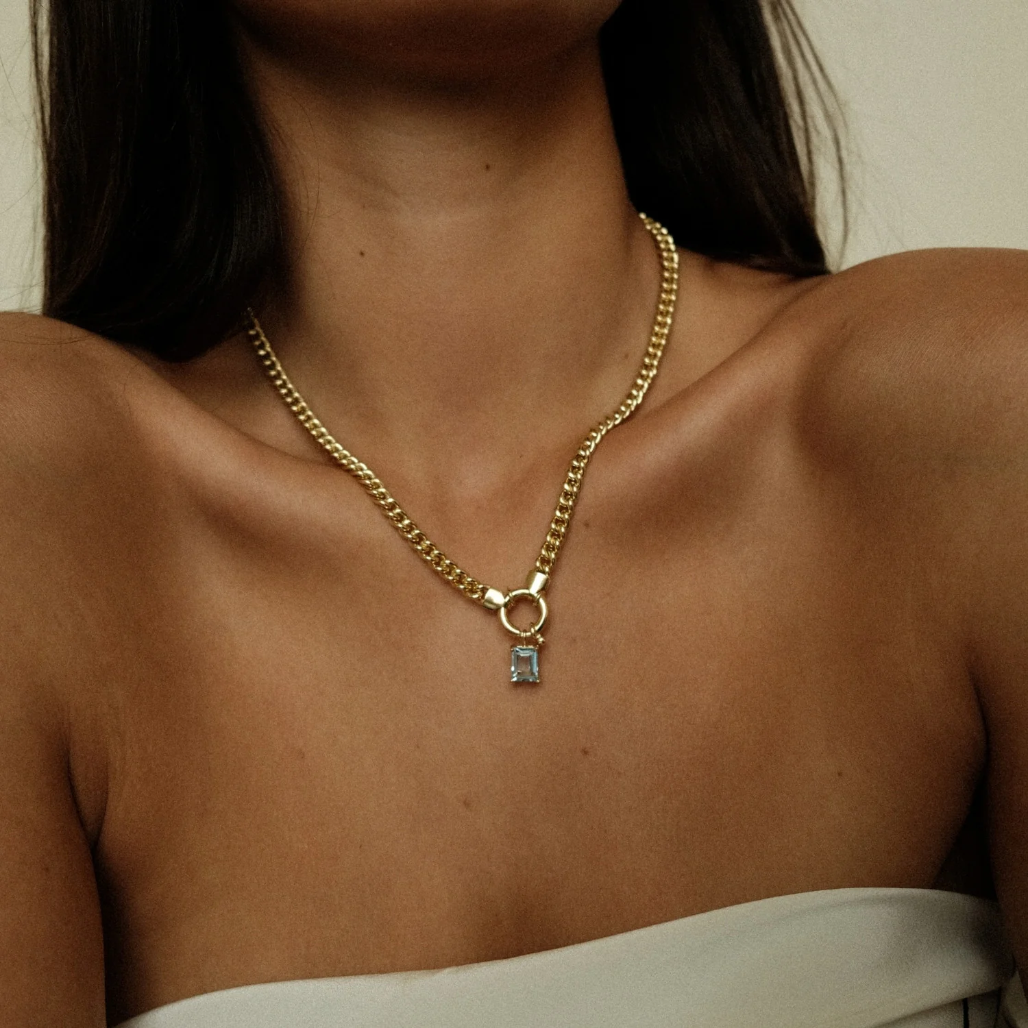 Chunky Gourmet Necklace with Springlock - Image 5