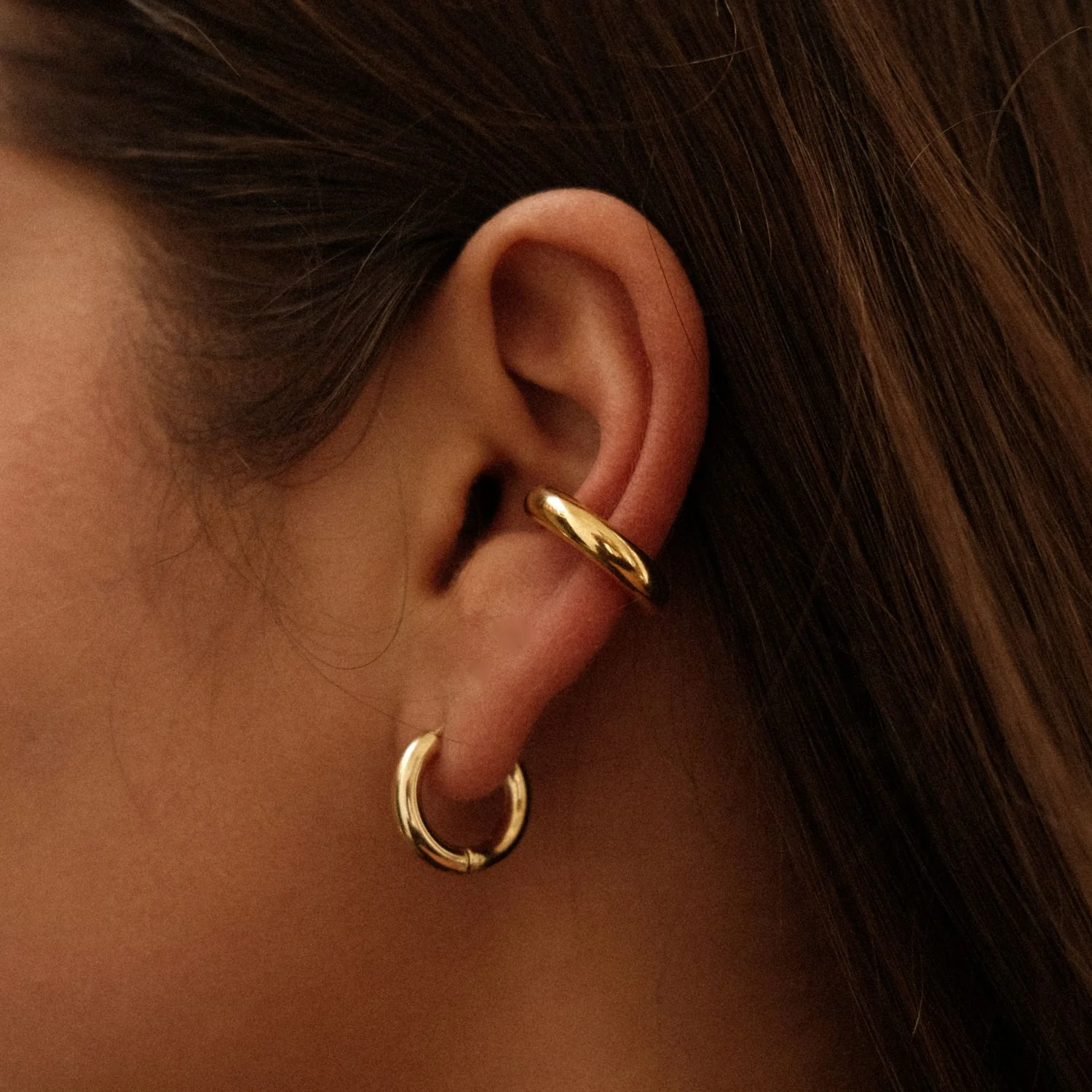 Chunky Tube Ear Cuff - Image 2