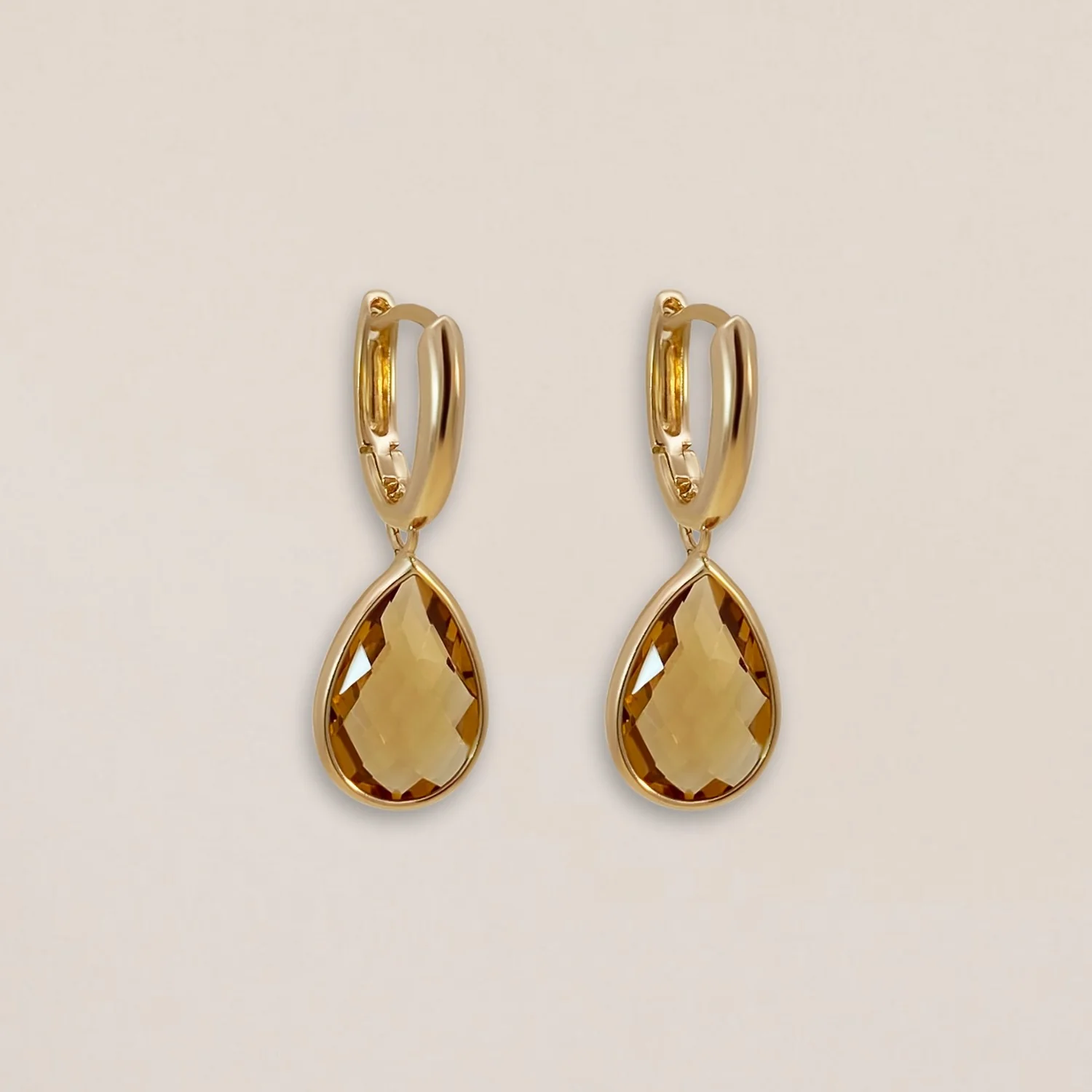 Citrine Drop Earrings
