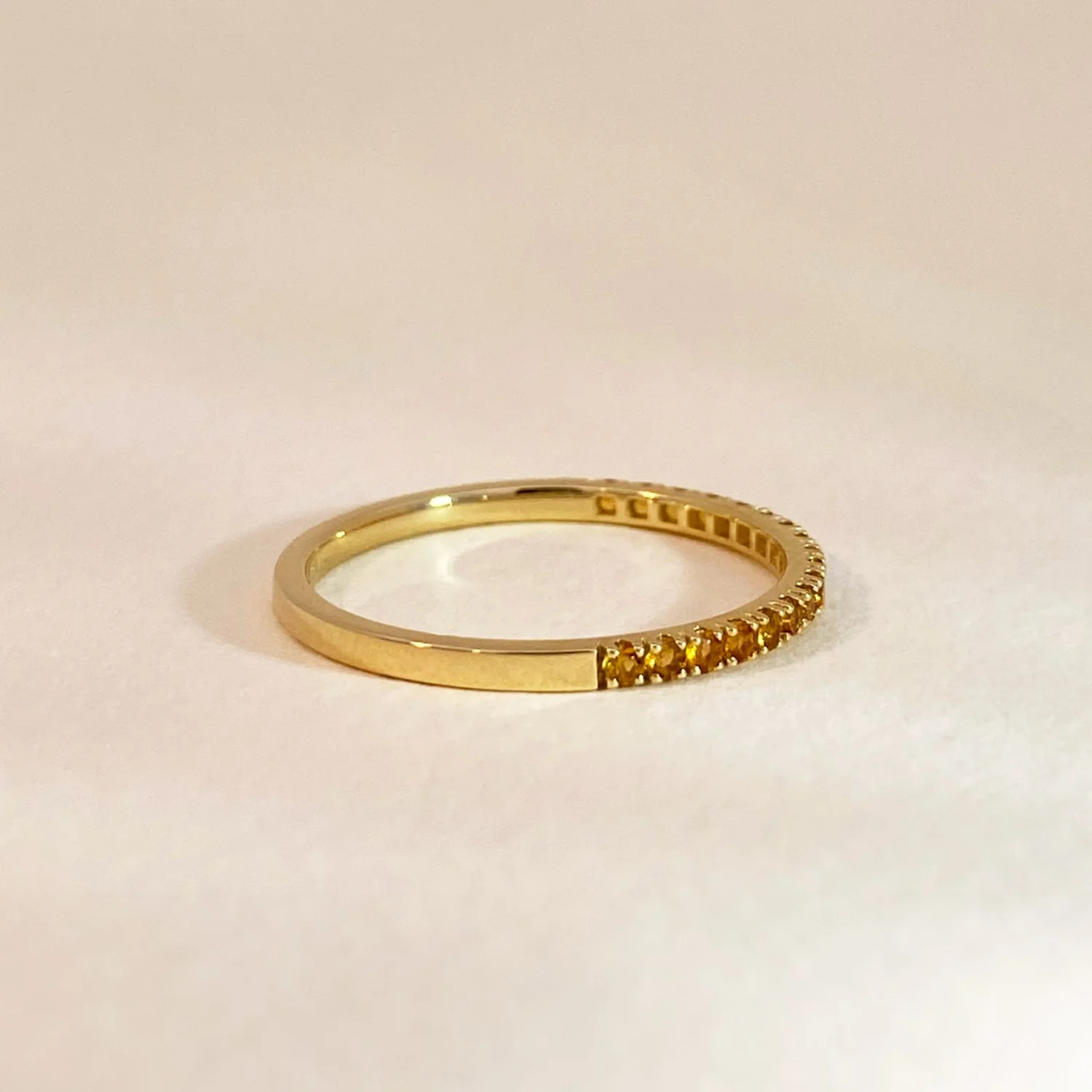 Citrine Row Ring - Image 3