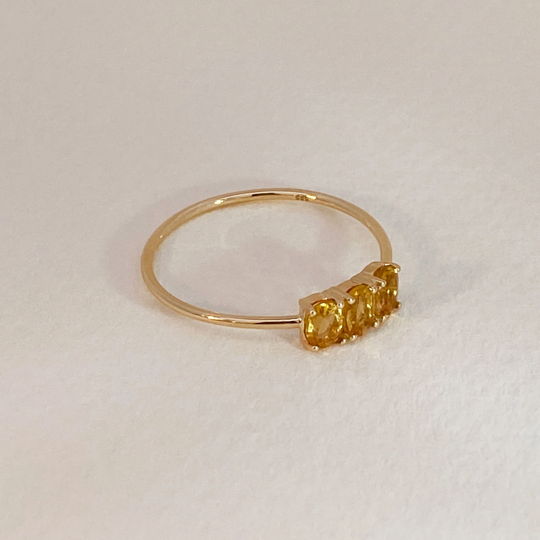 Trio Citrine Ring - Image 5
