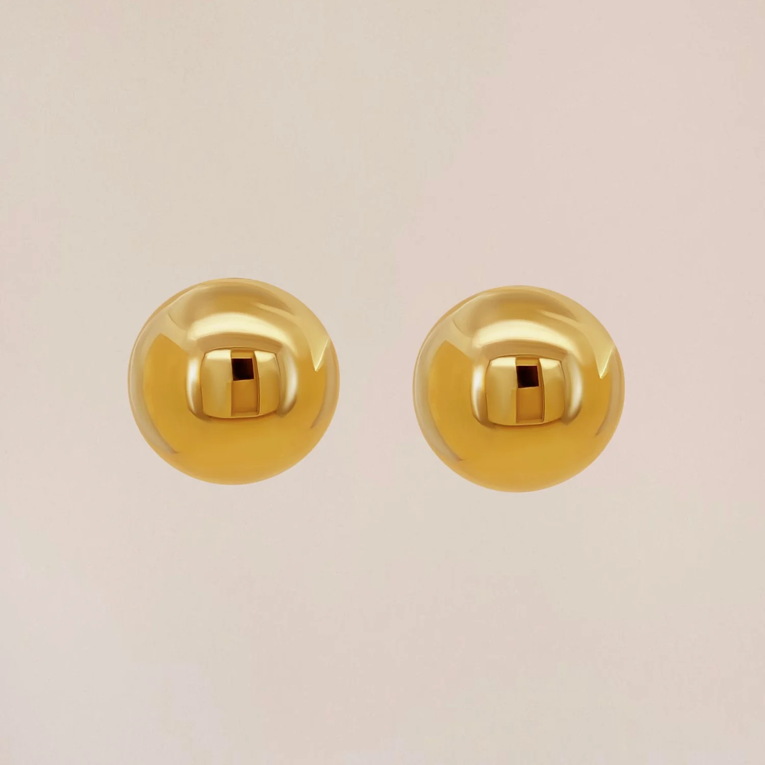 Classic Sphere Earrings - Image 2