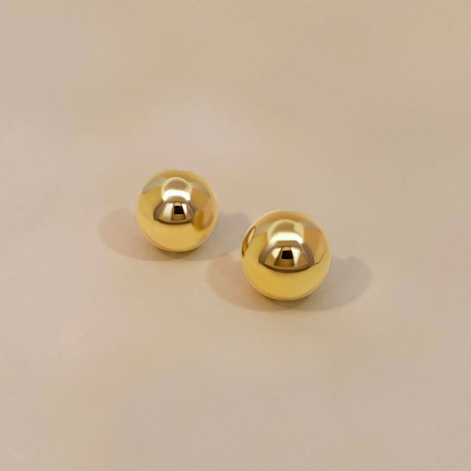 Classic Sphere Earrings - Image 4