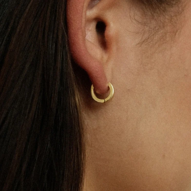 Clean Huggie Hoops - Image 6