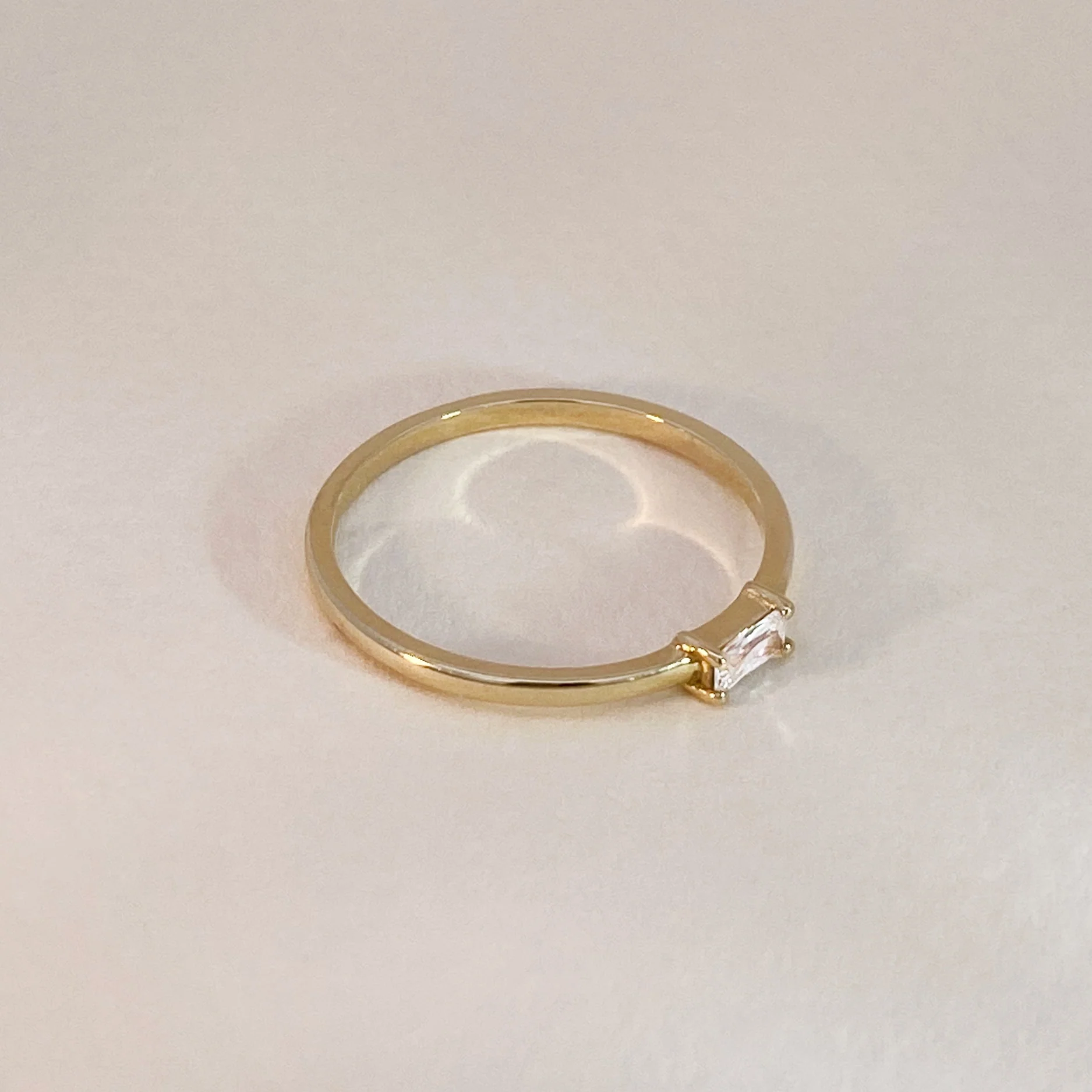 Crystal Baguette Ring - Image 3