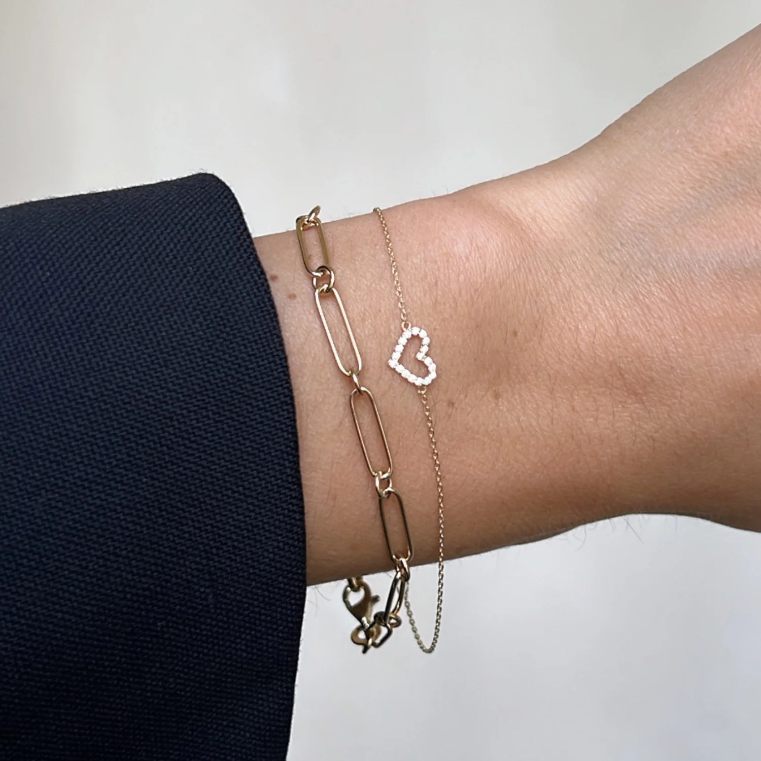 Crystal Heart Bracelet - Image 2
