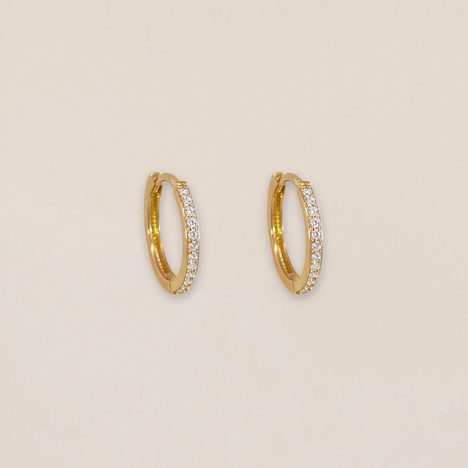 Crystal Hoops