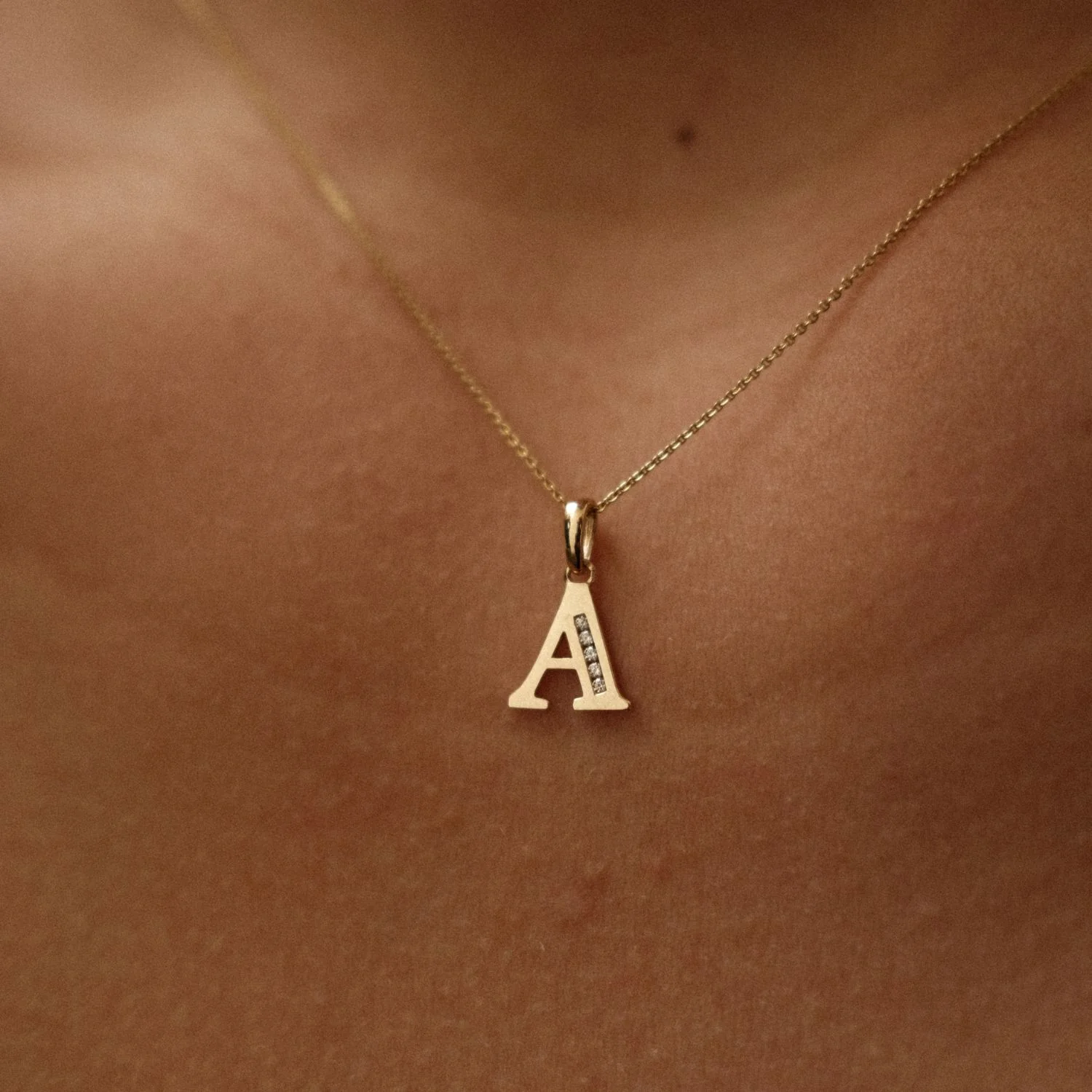 Crystal Letter Charm - Image 2
