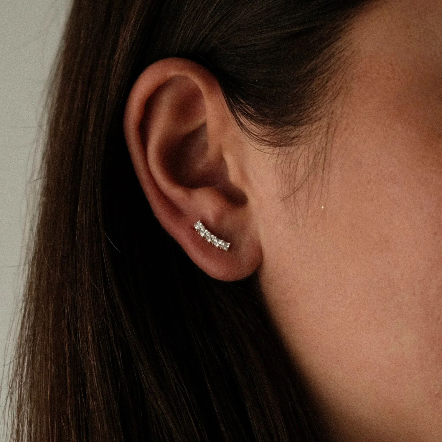 Curved Crystal Studs - Image 2