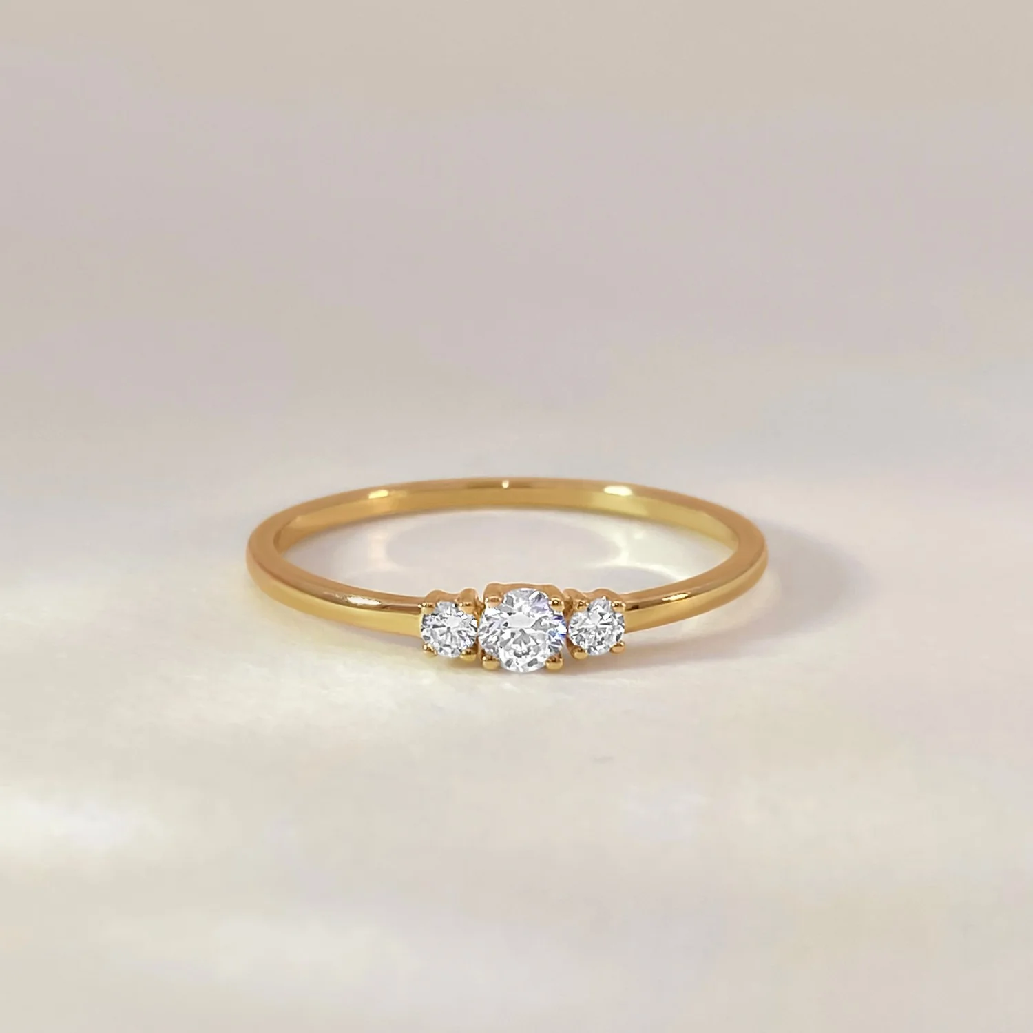 Delicate Trilogy Ring