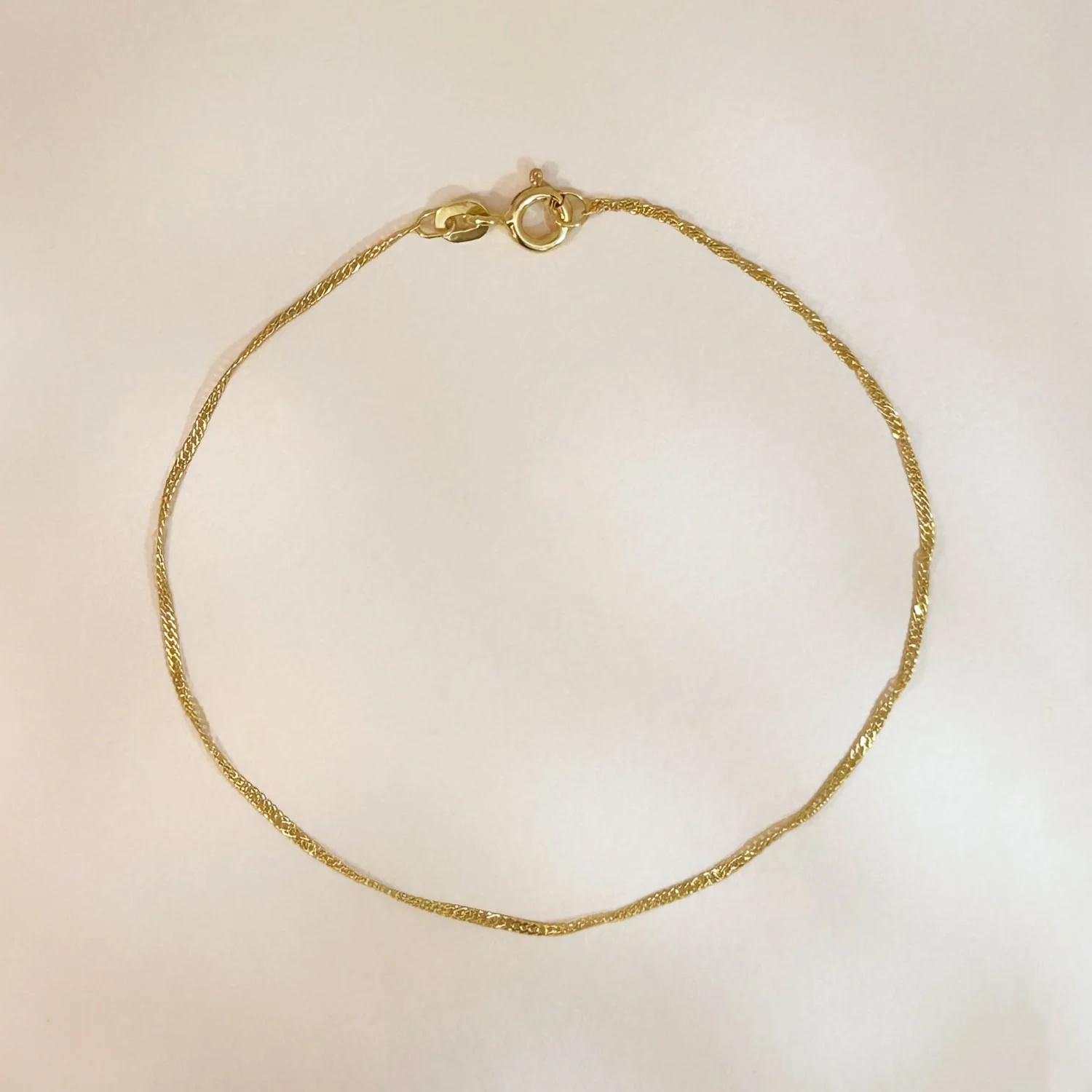 Delicate Twist Bracelet