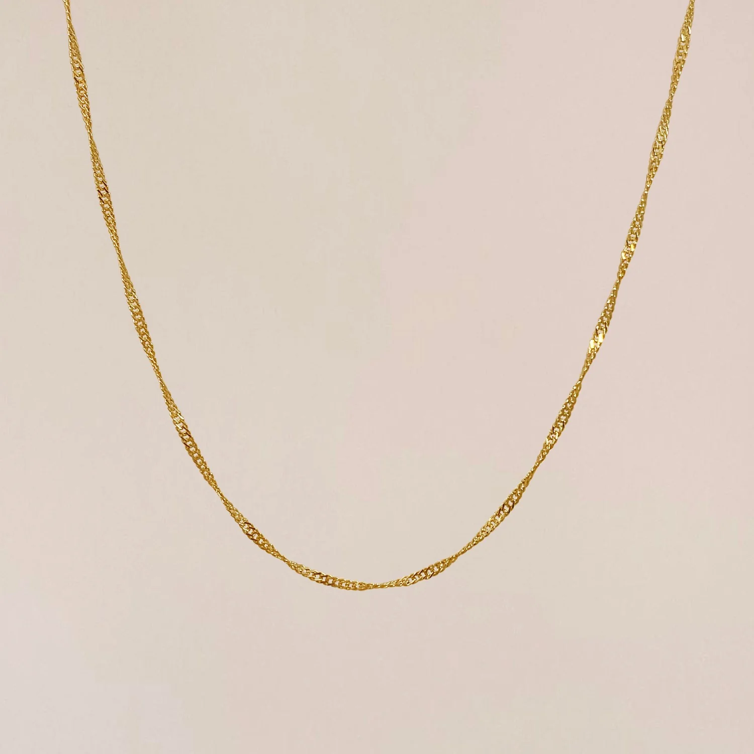 Delicate Twist Necklace