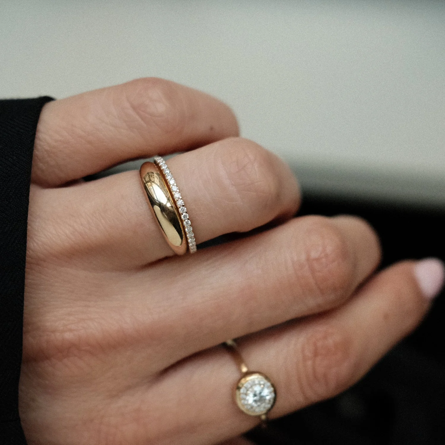 Diamond & Balloon Ring Set - Image 2
