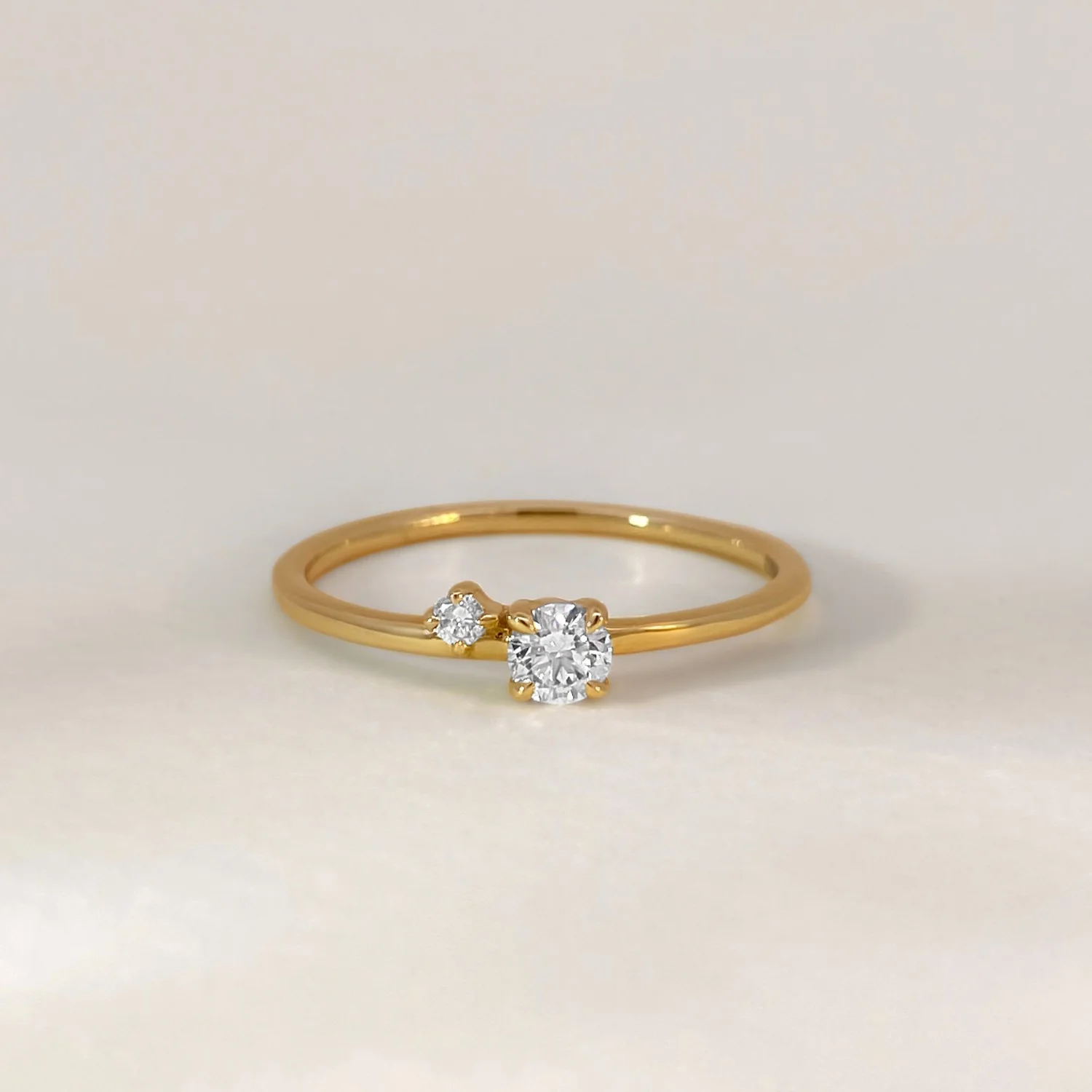 Diamond Duo Ring