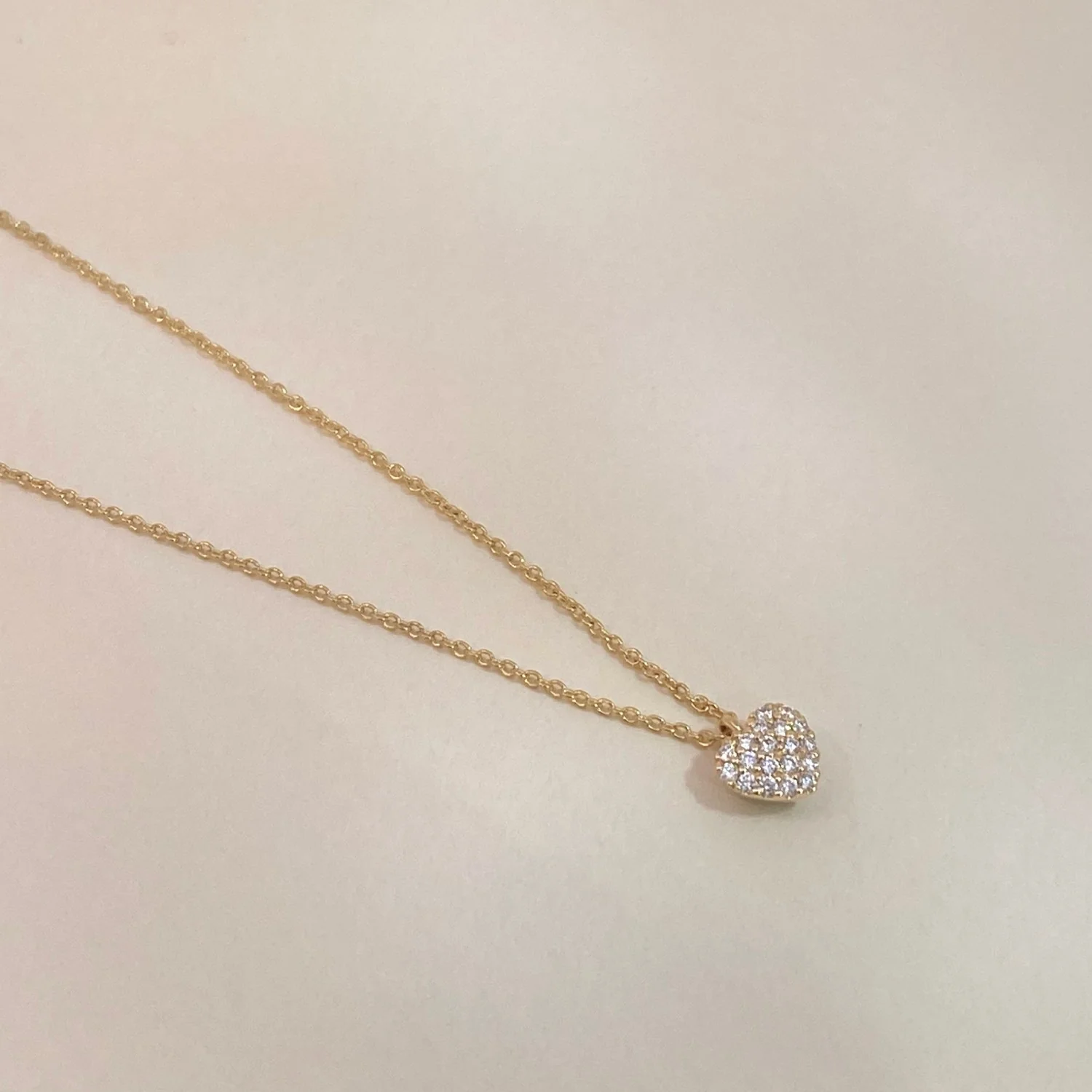 Diamond Heart Necklace - Image 3