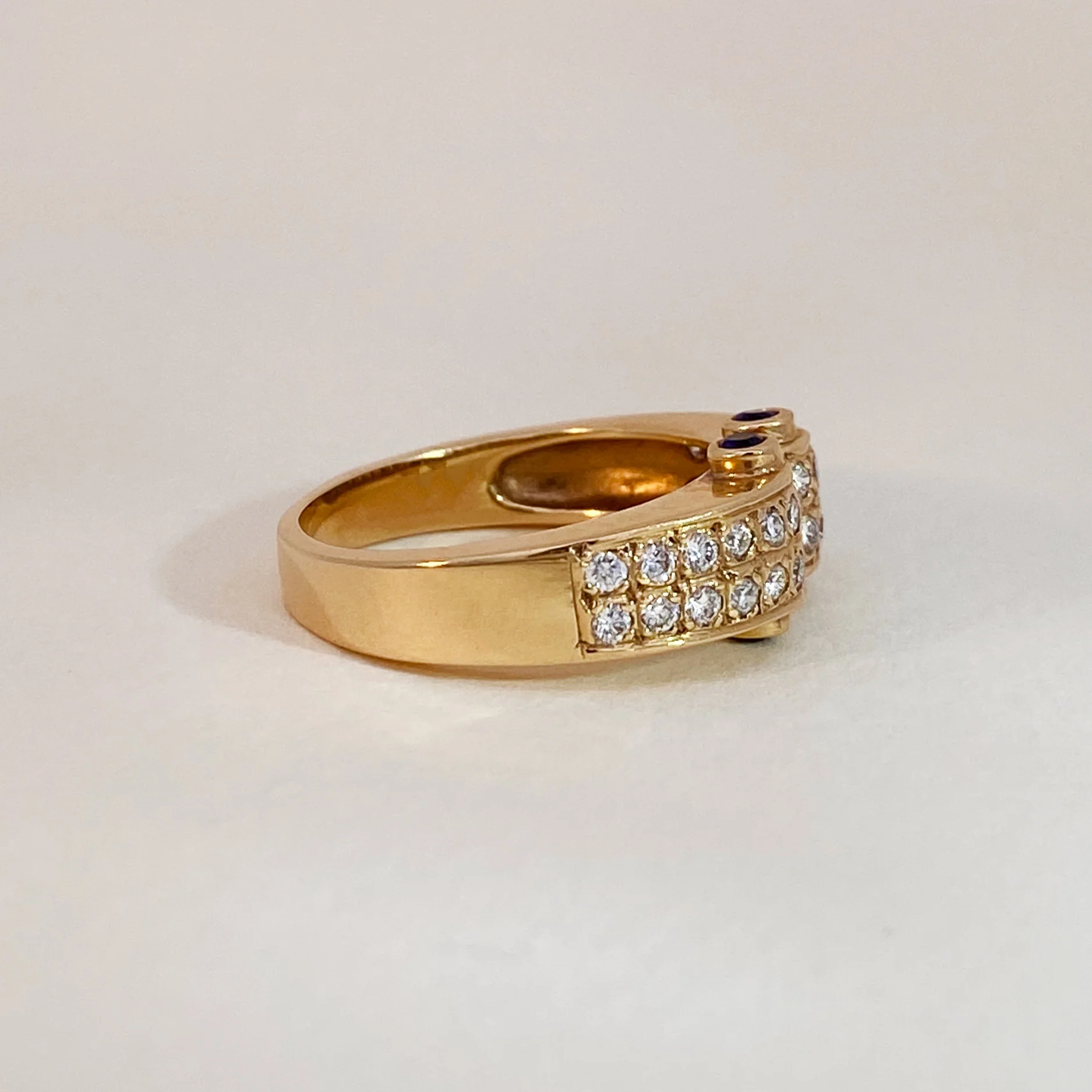 Double Diamond Arche Ring - Image 3