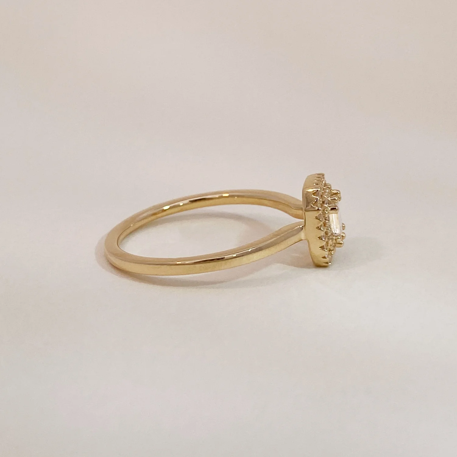Double Diamond Halo Ring - Image 3
