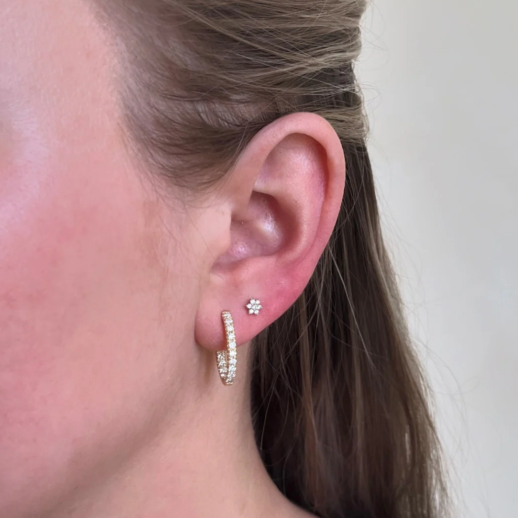 Double Diamond Hoops - Image 2