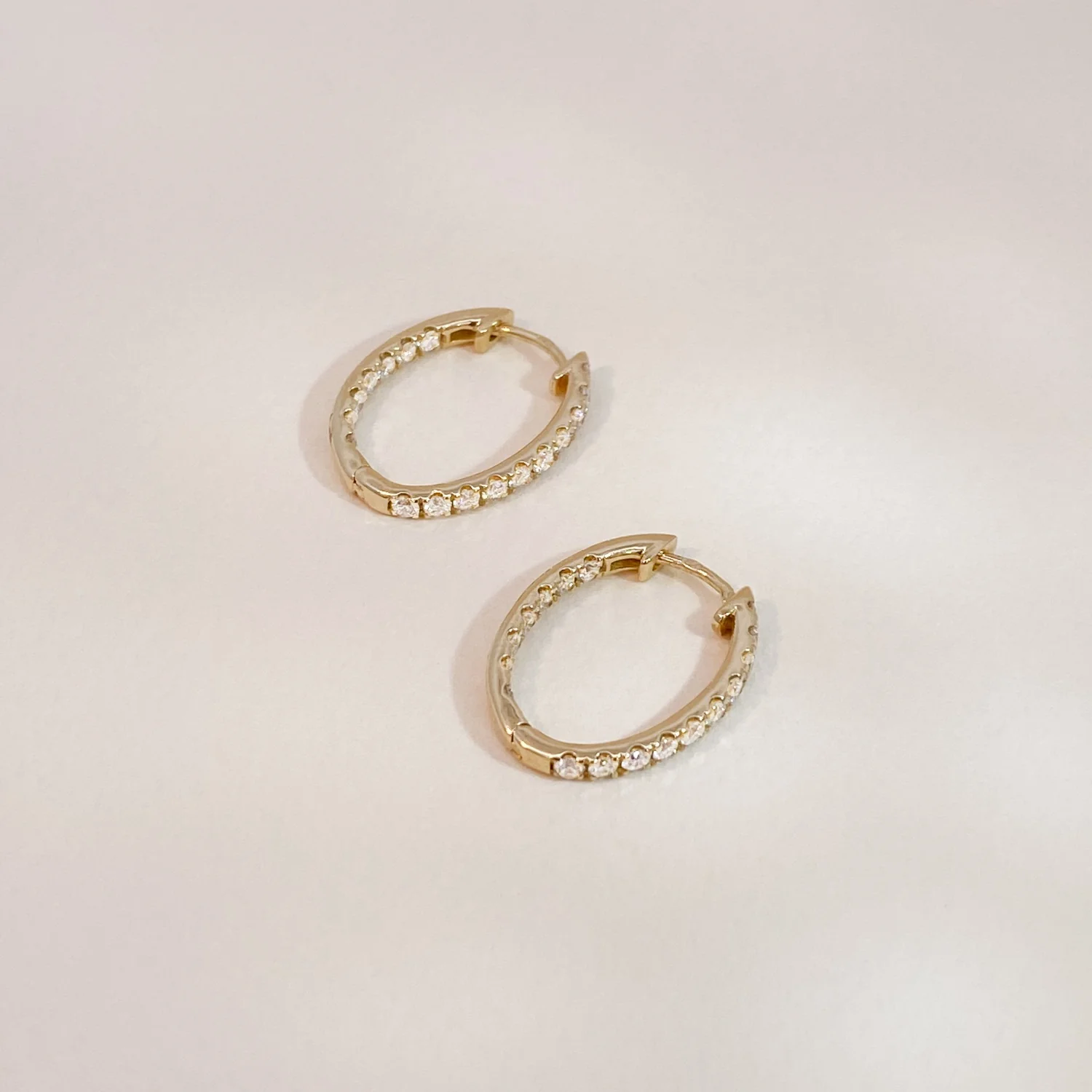 Double Diamond Hoops - Image 3