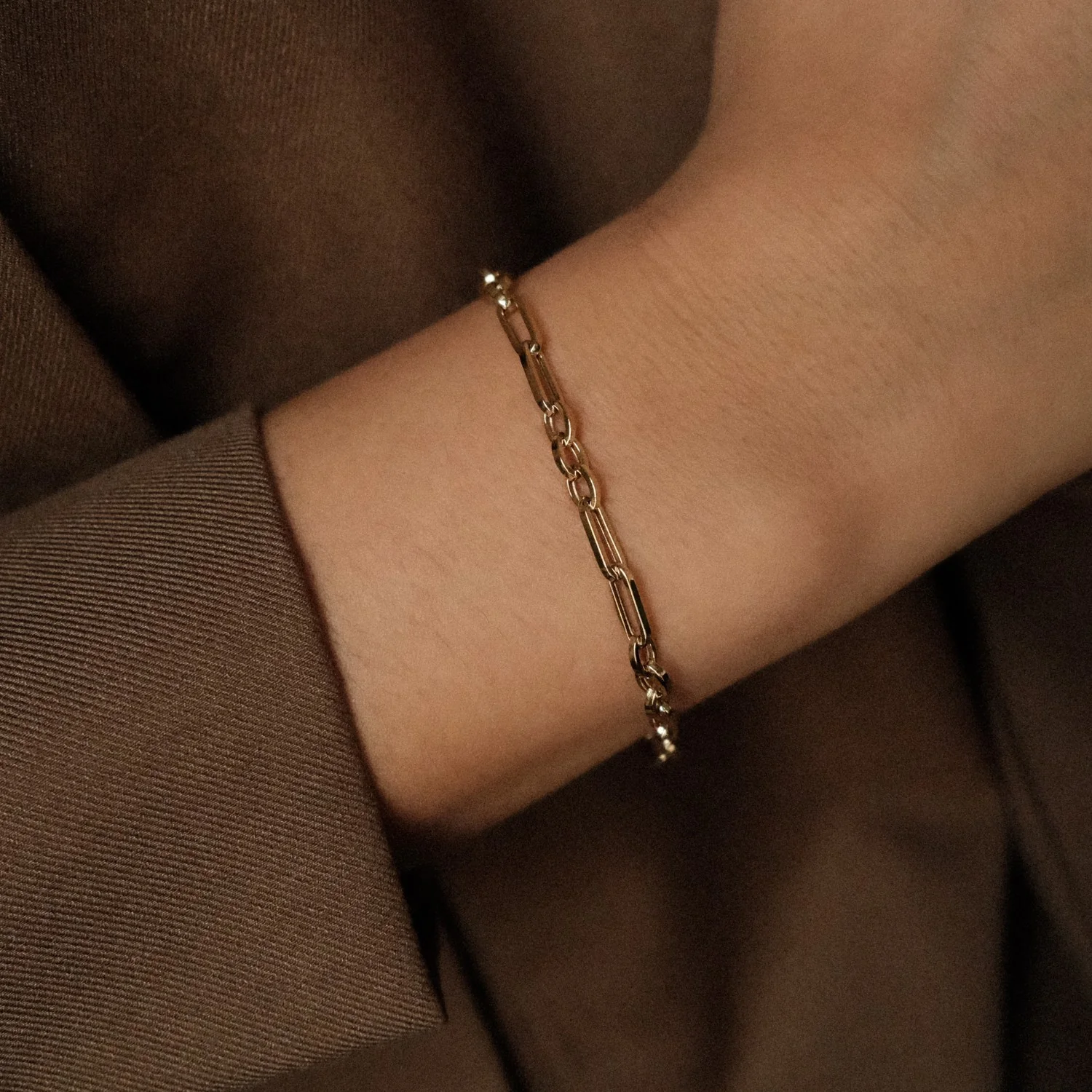 Duo Paperclip Bracelet - Image 2