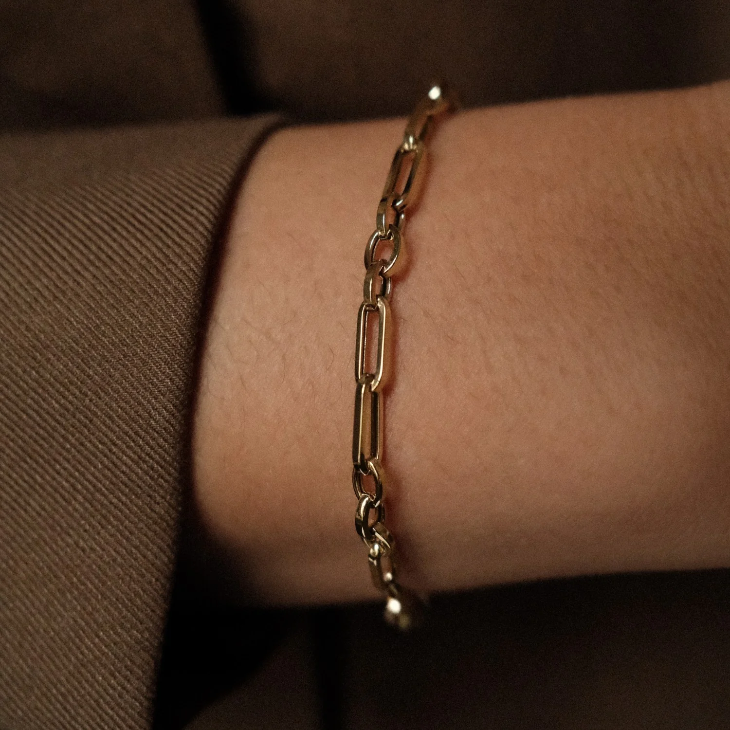 Duo Paperclip Bracelet - Image 3