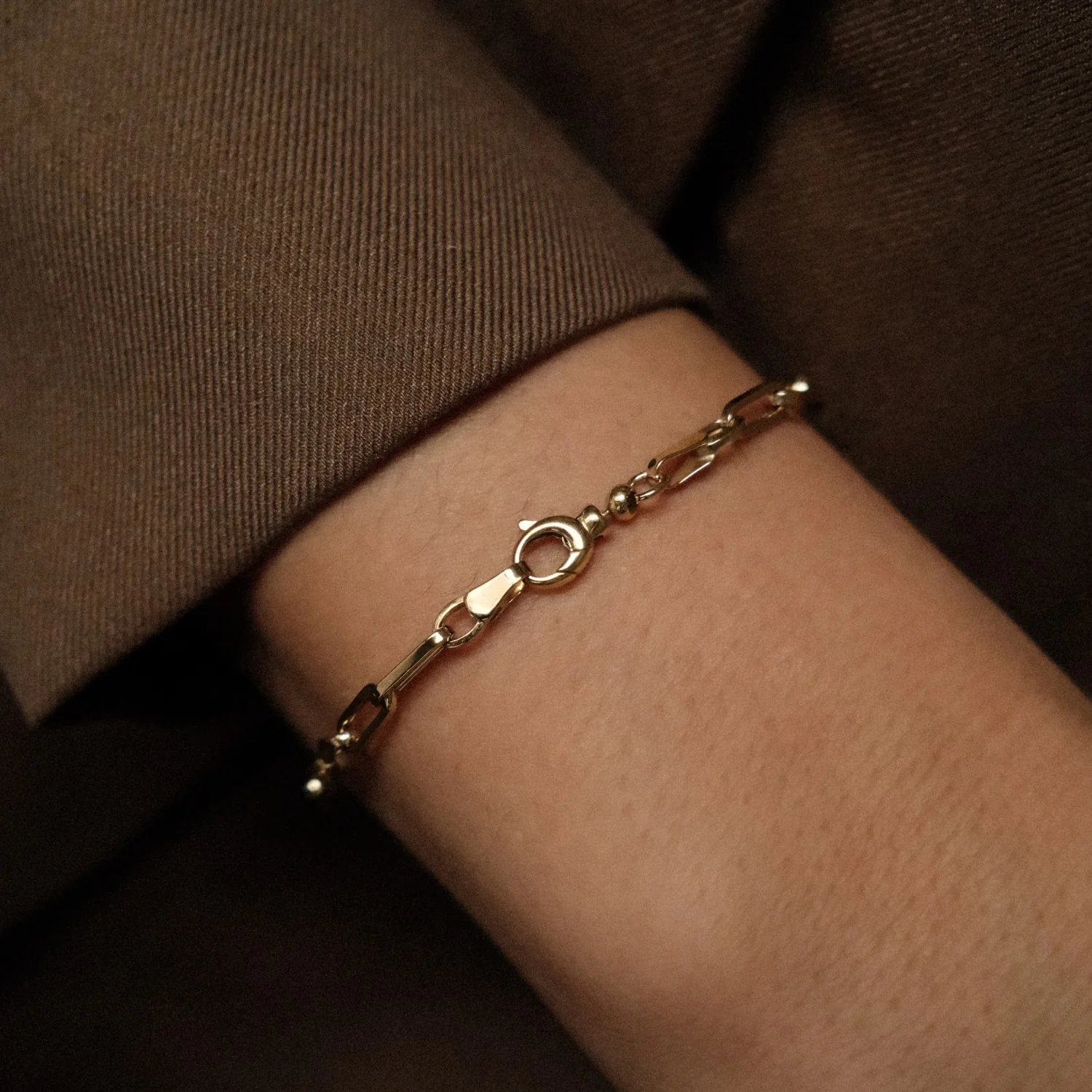 Duo Paperclip Bracelet - Image 4