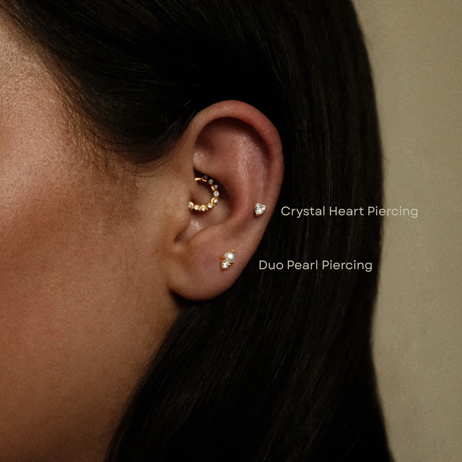 Crystal Heart Piercing - Image 3